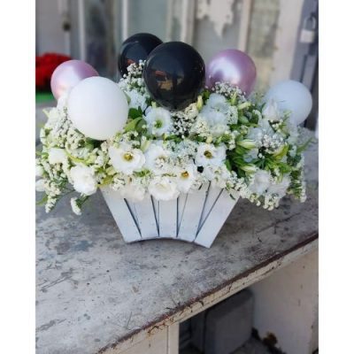 باکس گل بادکنکی