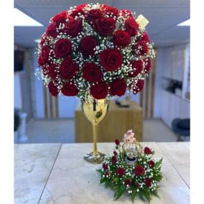 خرید گل رز تک شاخه