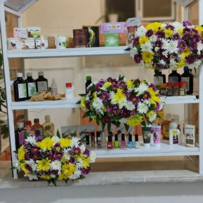 گل آرایی افتتاحیه ارایشگاه زنانه