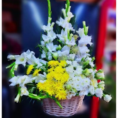 سبد گل برای عرض تسلیت