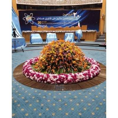 گل آرایی سالن اجتماعات